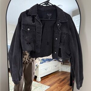 Cropped Denim Jacket